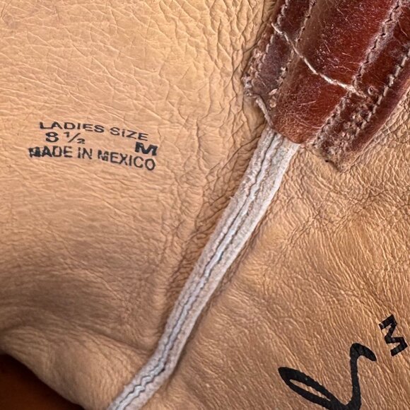 Women's Macie Bean Rose Garden Embroidered Western Leather Boots - Picture 6 of 6